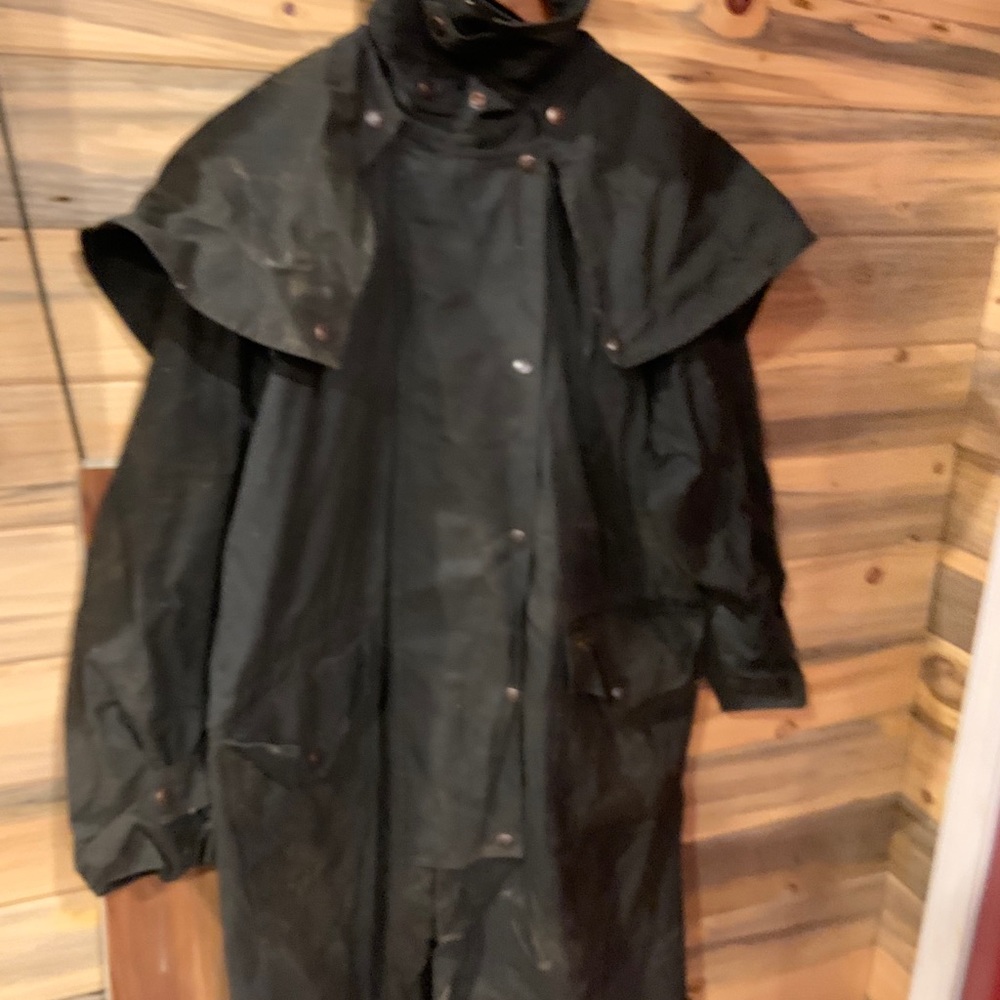 Men’s long duster coat